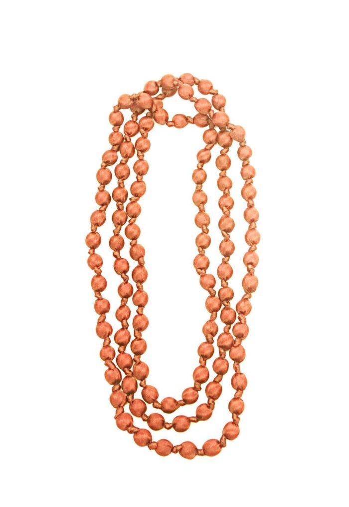 Collar Seda Salmón - La Compañía Francesa