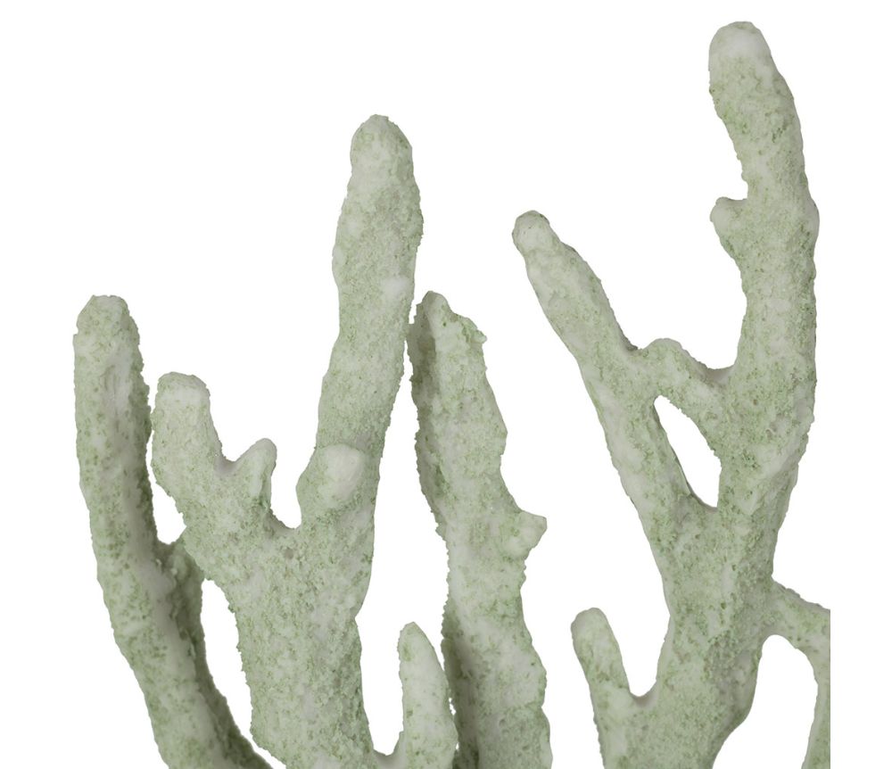 Coral Decorativo Verde Mar
