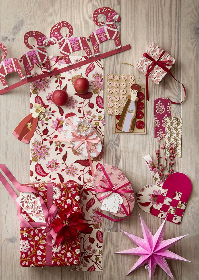 Guirnalda de Mesa Bucks Red - La Compañía Francesa