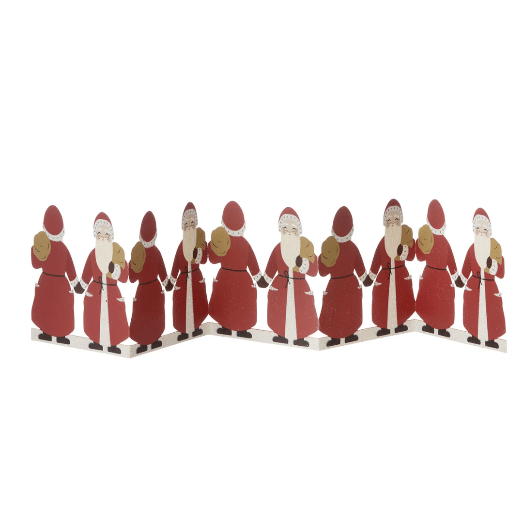 Guirnalda para Mesa de Navidad de Papá Noel - La Compañía Francesa