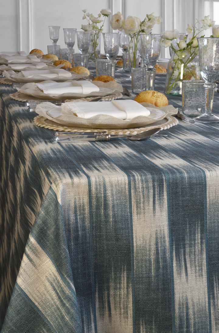 Mantel Resinado Biarritz Bleu