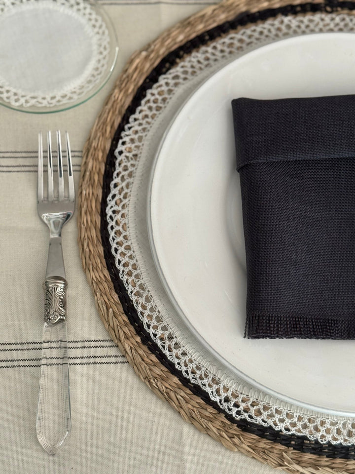 Mantel Resinado Black Line - La Compañía Francesa