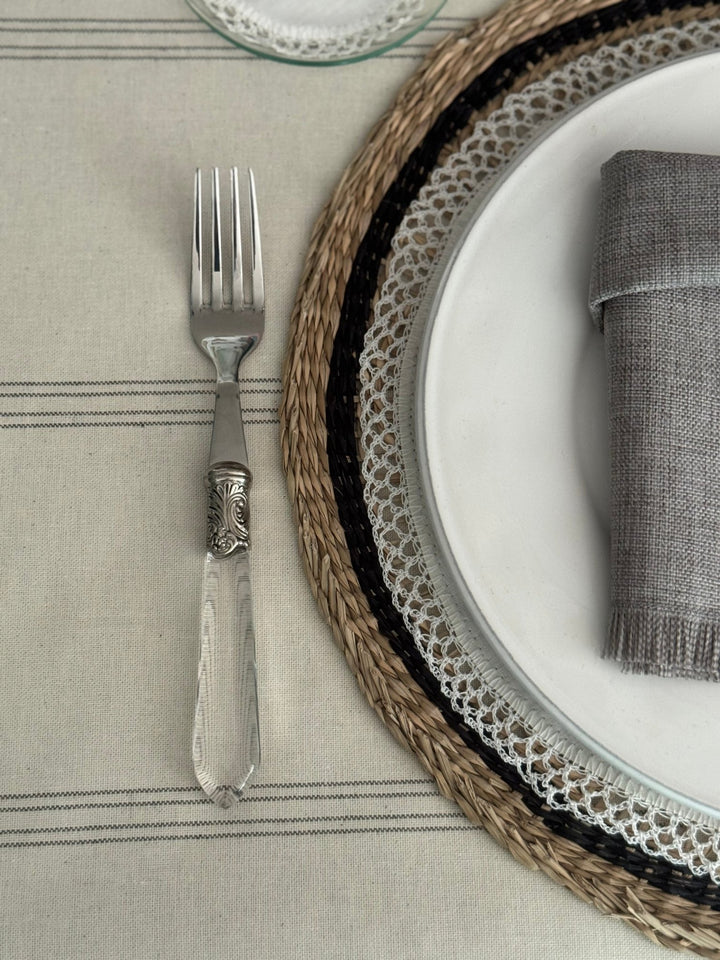 Mantel Resinado Grey Line - La Compañía Francesa