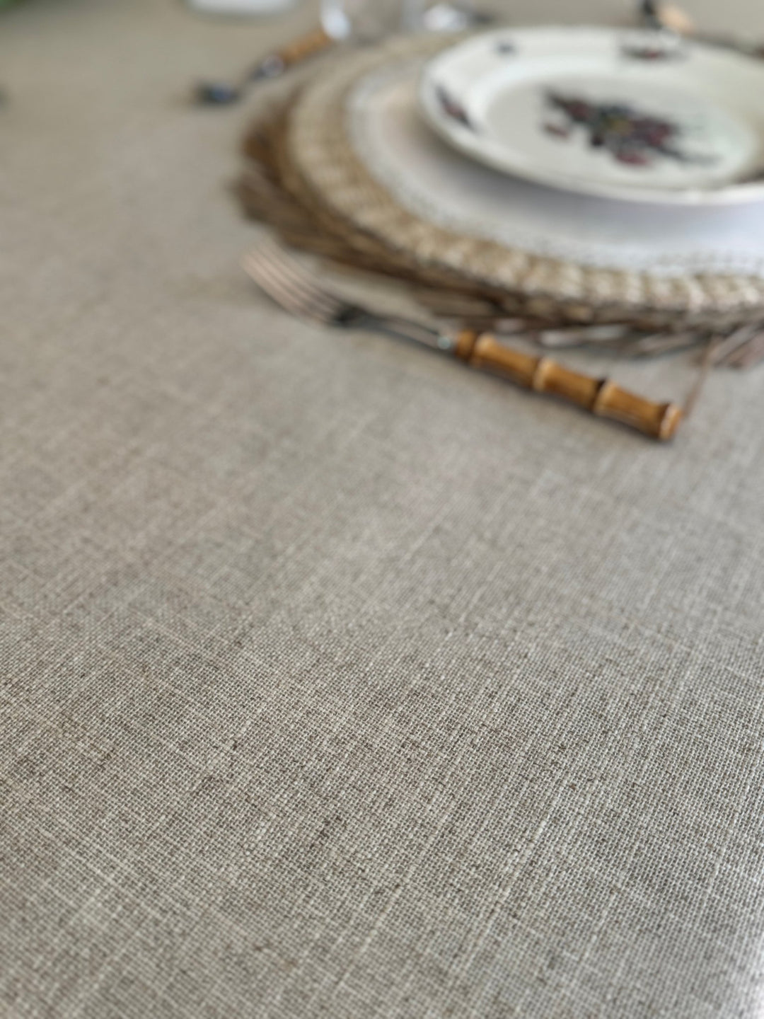 Mantel Resinado Lino - La Compañía Francesa