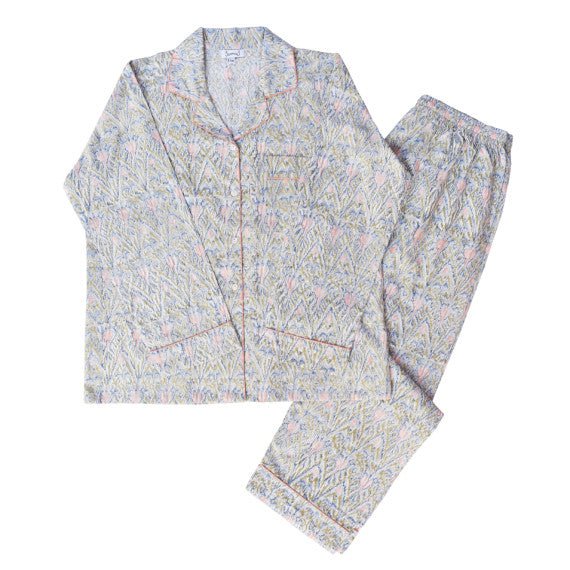 Pijama Geometrique Azul M/L - La Compañía Francesa