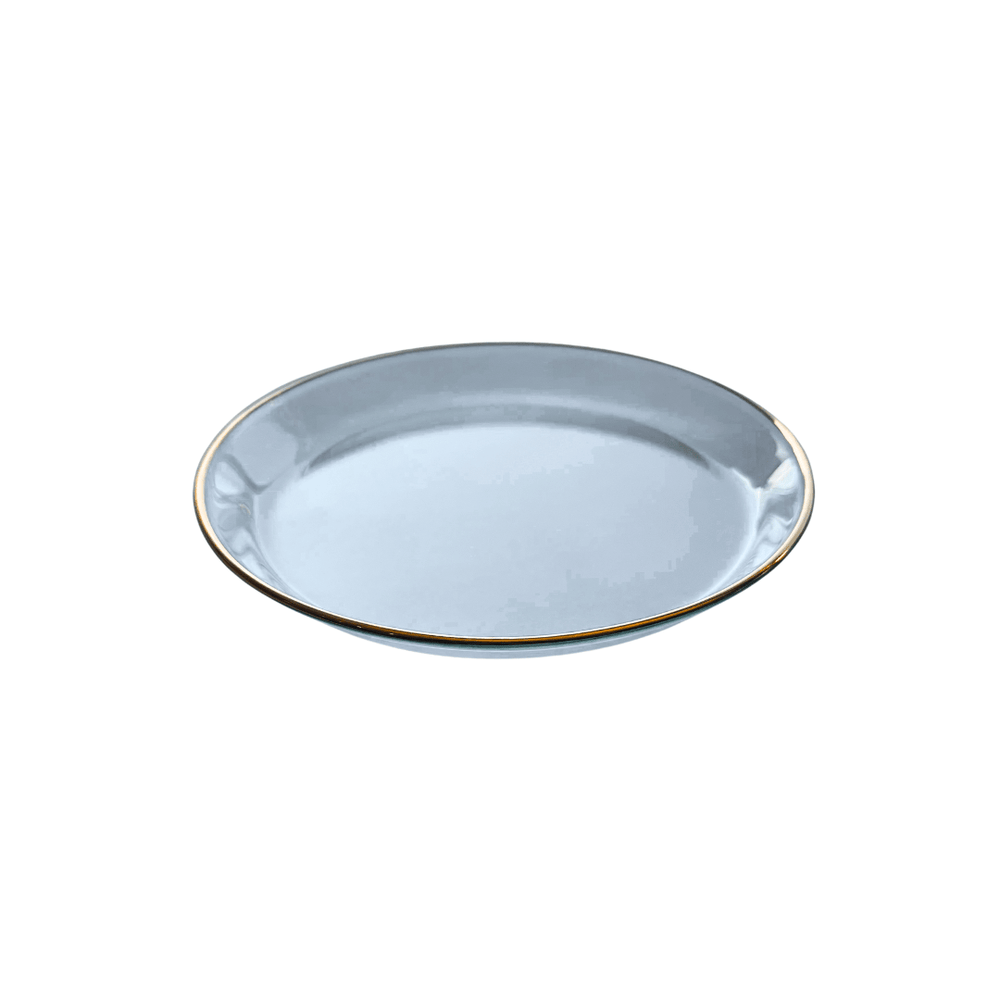 Platito de Pan Cristal Filo Dorado Set/2 - La Compañía Francesa