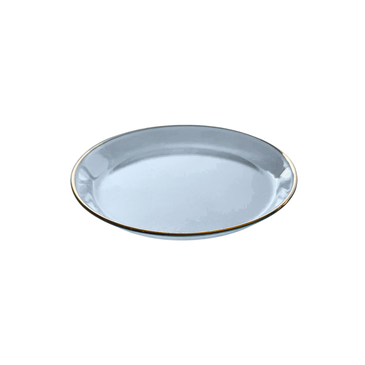Platito de Pan Cristal Filo Dorado Set/2 - La Compañía Francesa
