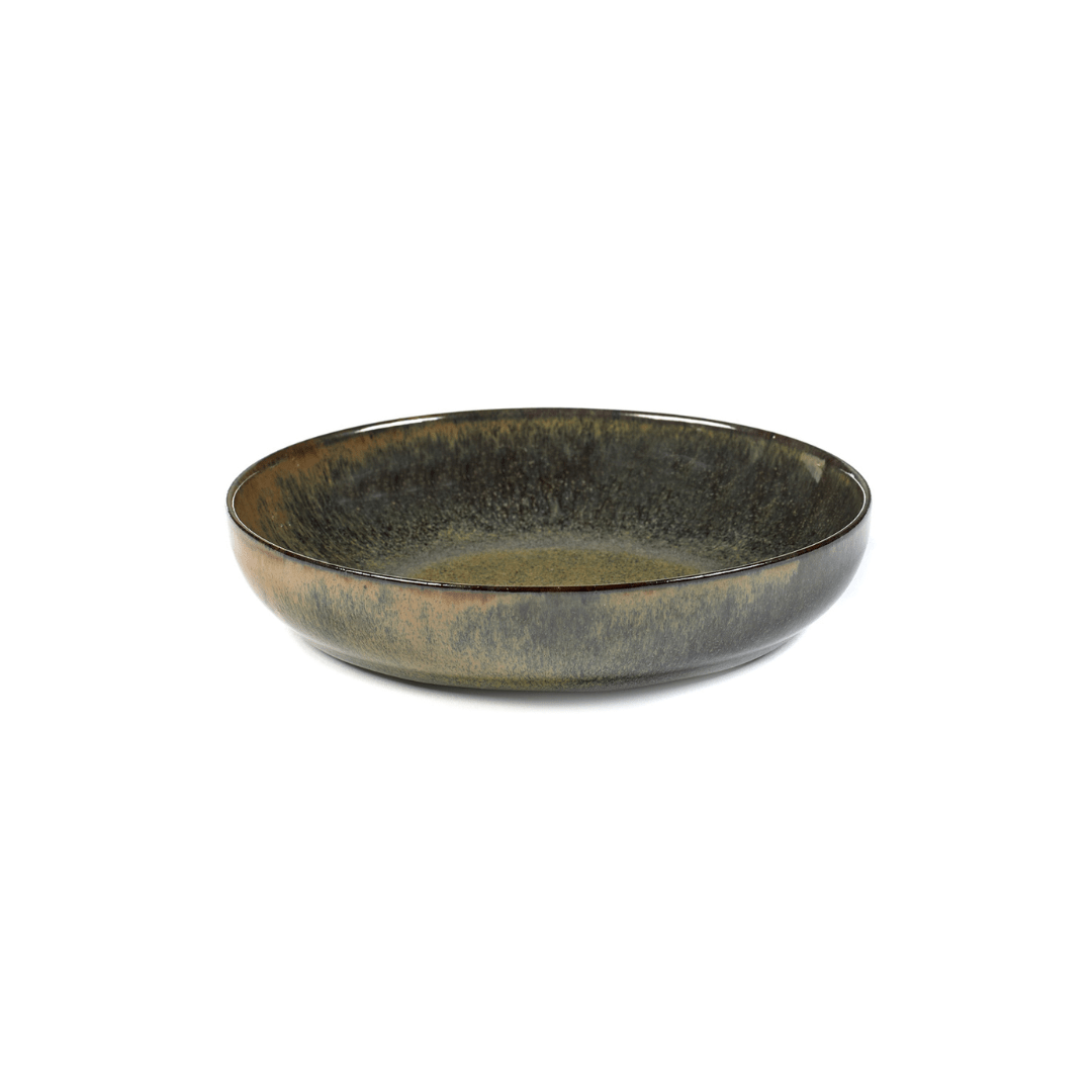 Plato Hondo Indi Gris Set/4 - La Compañía Francesa