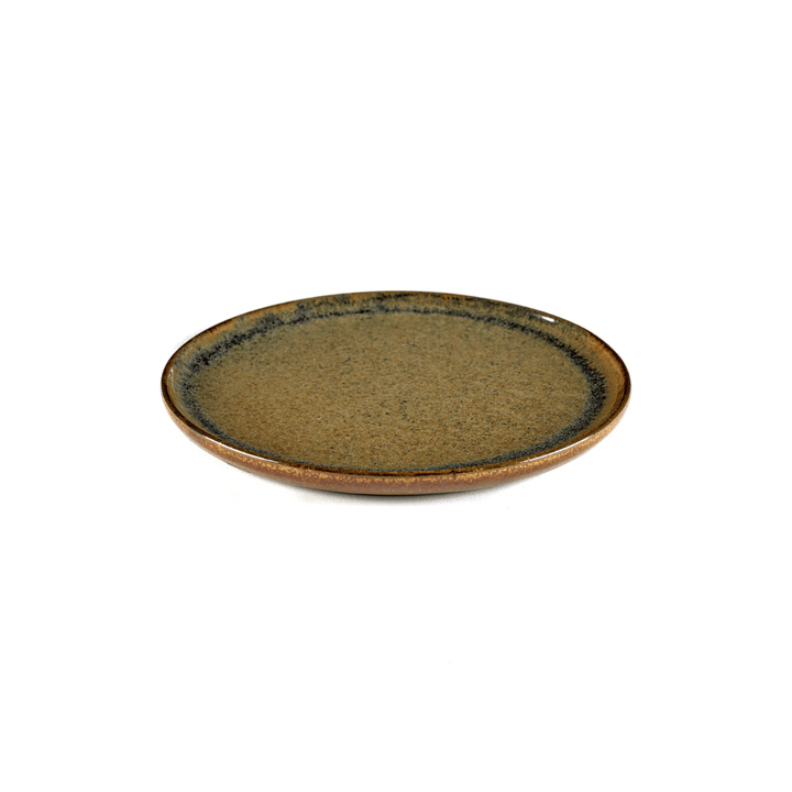 Plato Postre Indi Gris Set/4 - La Compañía Francesa