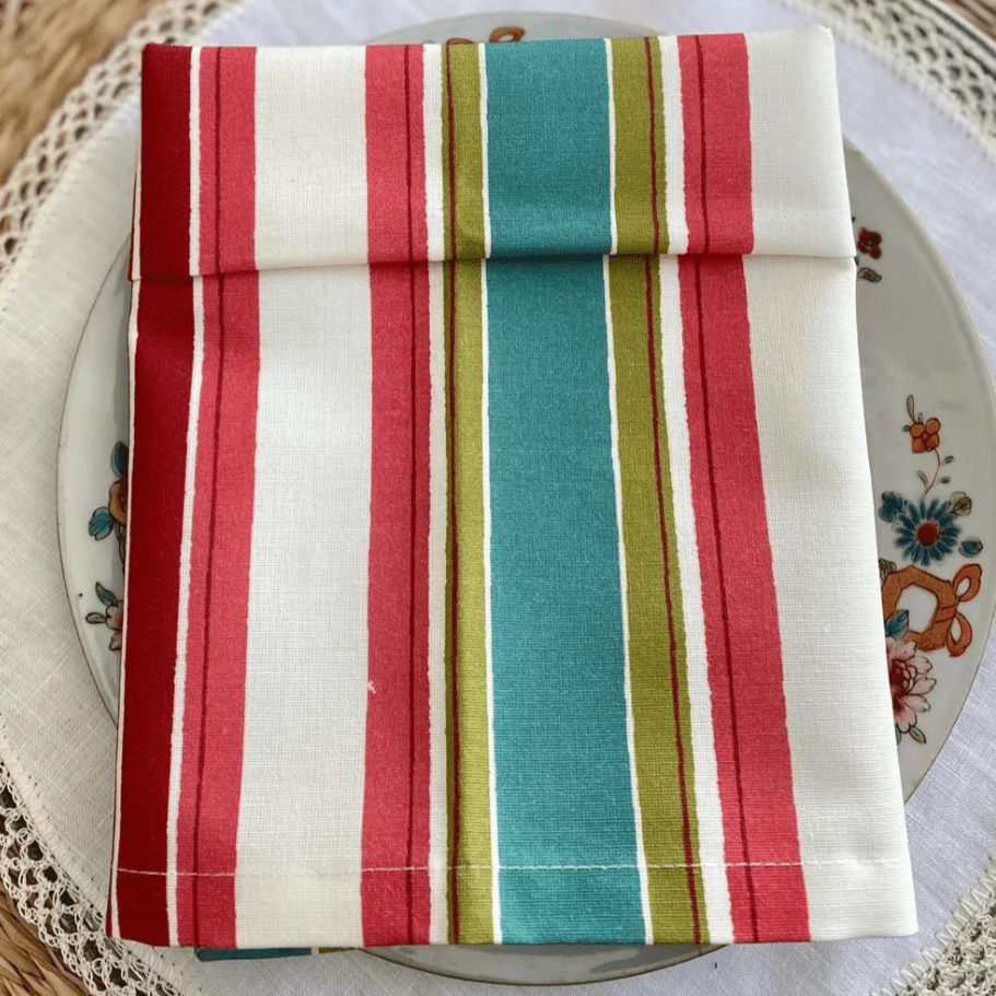 Servilleta de Algodón Estampado Cassis - La Compañía Francesa