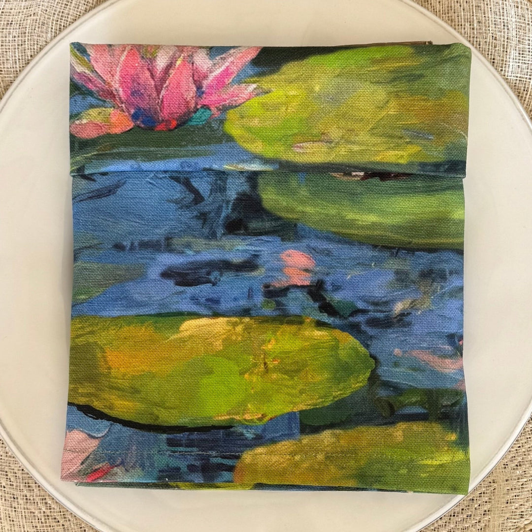 Servilleta de Algodón Estampado Giverny - La Compañía Francesa