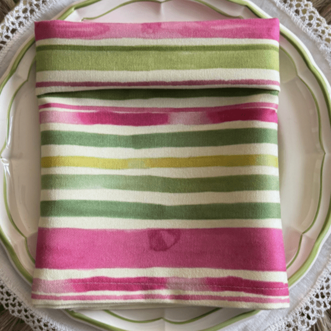 Servilleta de Algodón Estampado Siena - La Compañía Francesa