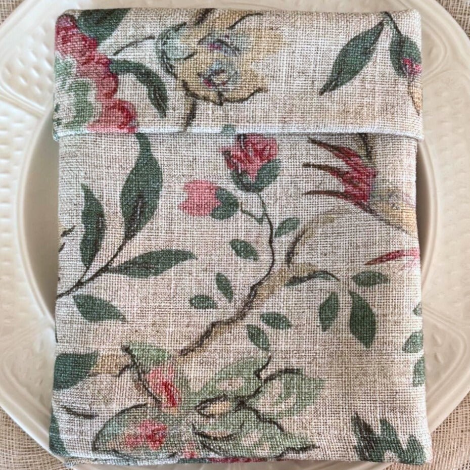 Servilleta de Lino Estampada La Vie en Rose - La Compañía Francesa