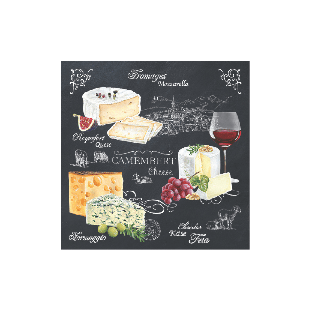 Servilletas Papel Comida Cheese Lover - La Compañía Francesa