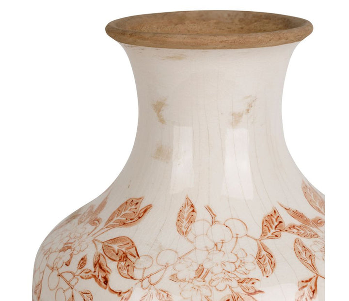 Jarrón Ivory Rouge Alto
