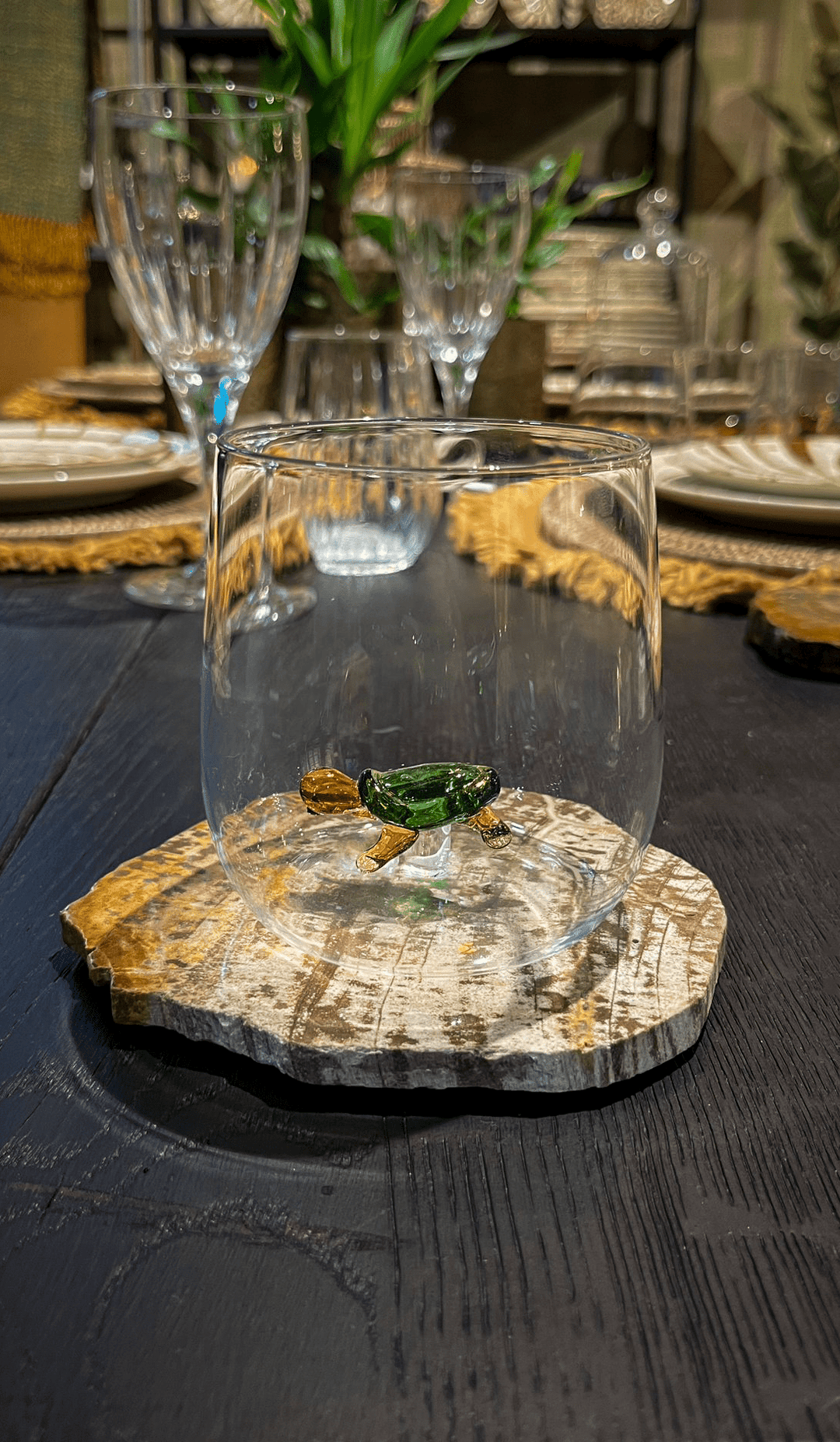 Vaso Pez Tortuga Set/4 - La Compañía Francesa