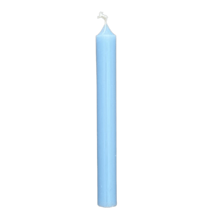 Vela de Candelabro Azul Claro - La Compañía Francesa