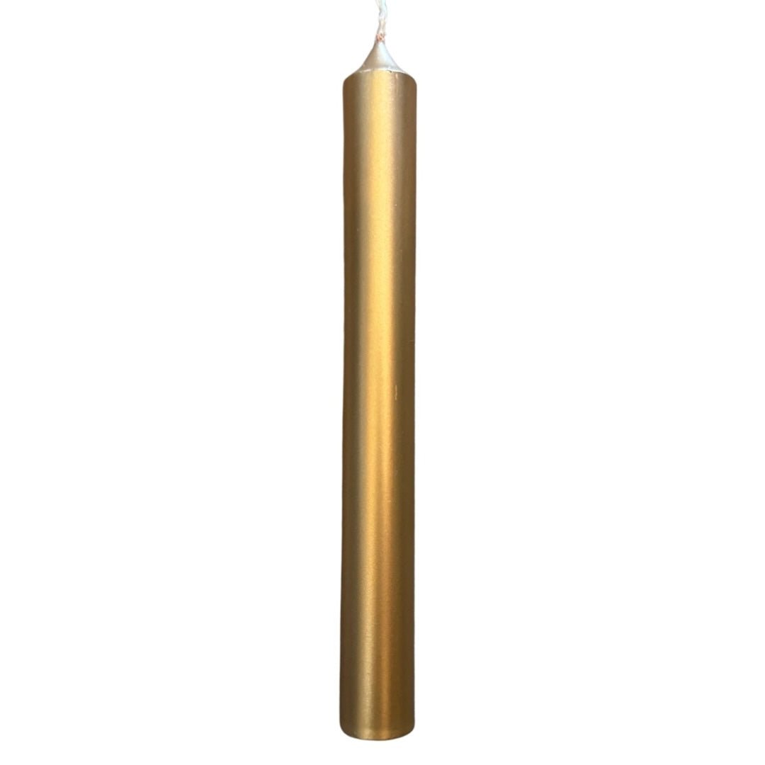Vela de Candelabro Dorada - La Compañía Francesa