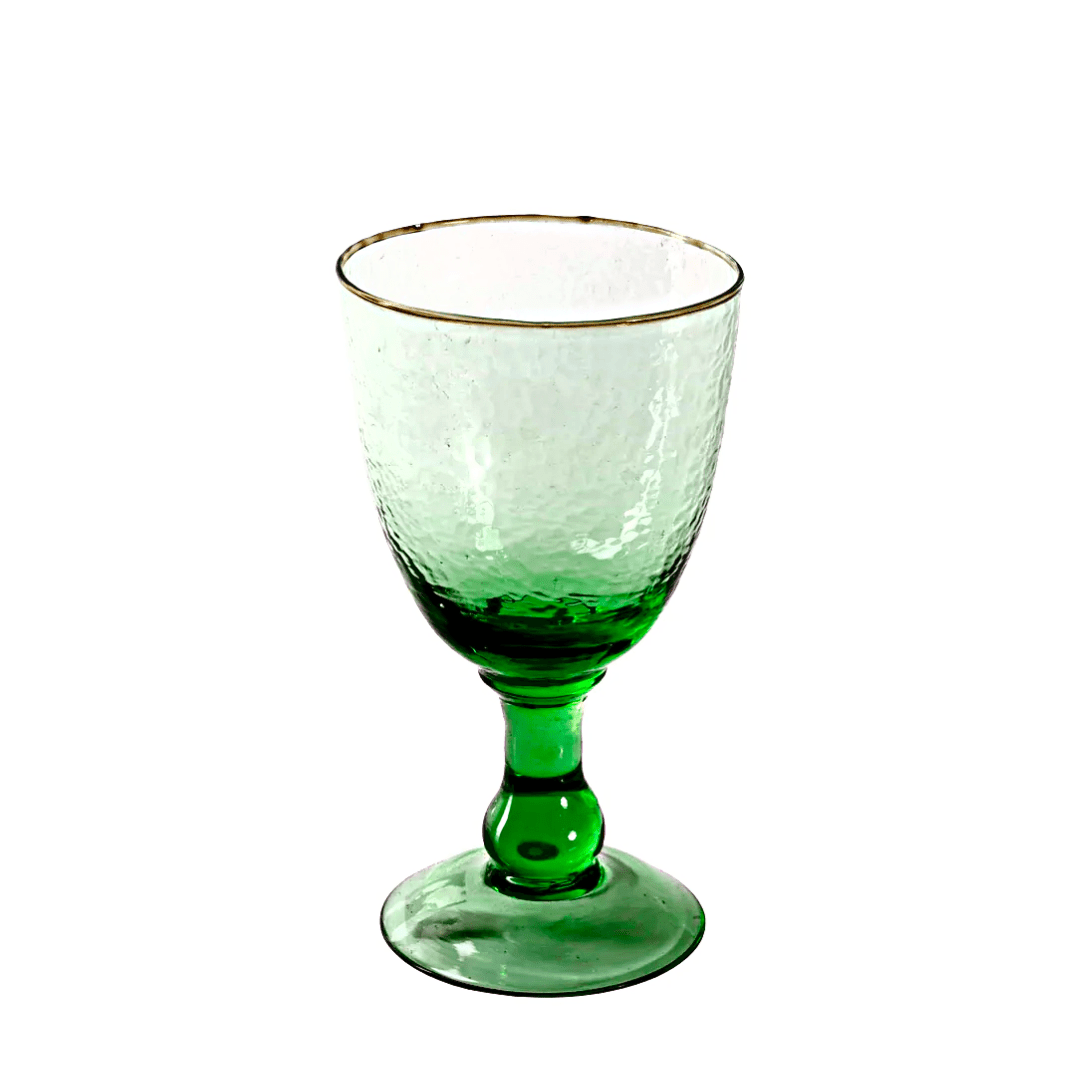 Copa de Agua Bohemia Verde - La Compañía Francesa