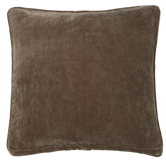 Funda de Cojín Chestnut Velvet - La Compañía Francesa