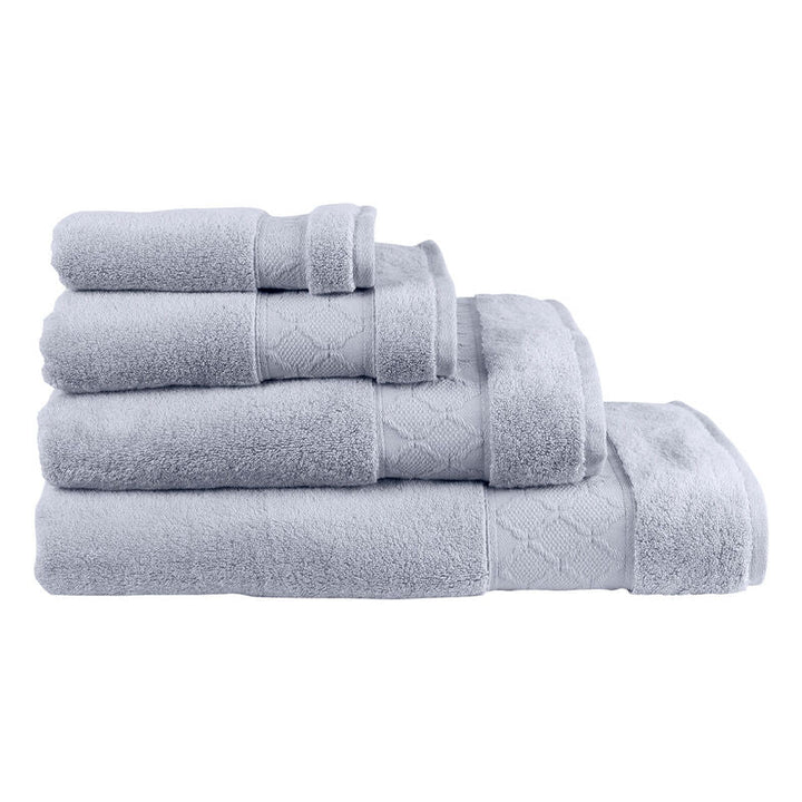 Toalla de baño Caresse de Algodón Gris 30x50 - La Compañía Francesa